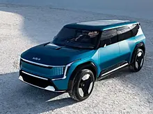 Новый электрический кроссовер Kia EV9. Когда его ждать?