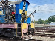 Российский дрон-камикадзе поразил тепловоз в 27 км от линии фронта