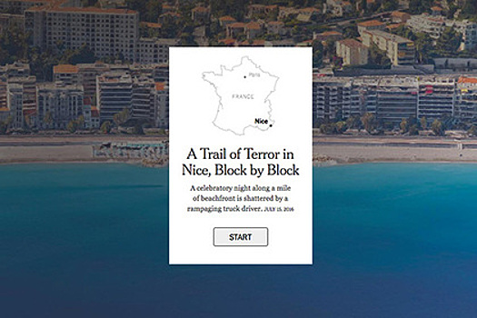 The New York Times предложила пройти по «следам террора» в Ницце