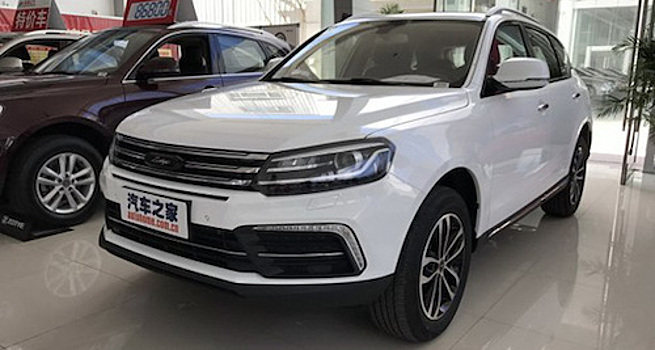 В Китае стартовали продажи кроссовера Zotye T600 Coupe