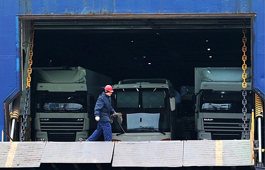 Первый паром отправится в Германию в обход Польши