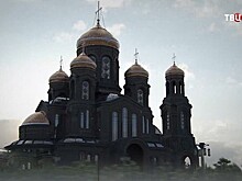 Военные показали трофейное оружие для строительства храма Вооруженных сил