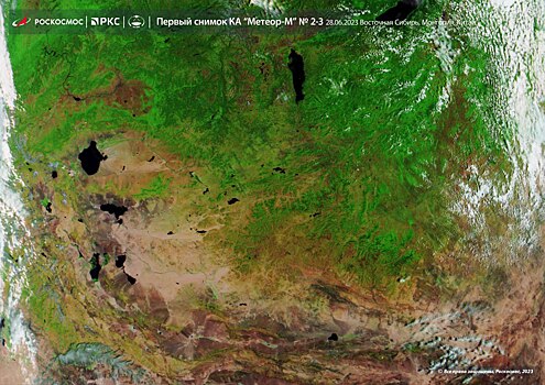 Роскосмос опубликовал первые снимки со спутника «Метеор-М»