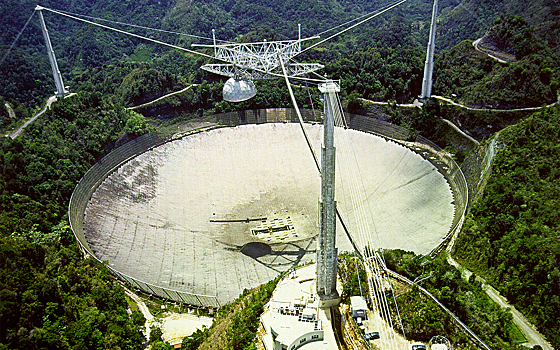 Радиотелескоп Аресибо будет выведен из эксплуатации