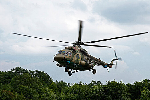 К расчетному месту посадки "Союза МС-18" вылетели десять вертолетов