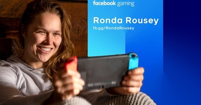 Ронда Раузи подписала эксклюзивный контракт с Facebook Gaming