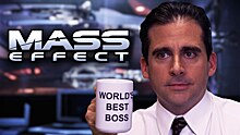 В сети появился смешной ролик, где персонажа Mass Effect заменили на комедийного актера из сериала