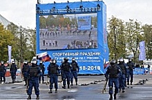 Зеленоградские полицейские приняли участие в празднике, посвященном 300-летию российской полиции