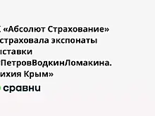 СК «Абсолют Страхование» застраховала экспонаты выставки «#ПетровВодкинЛомакина. Стихия Крым»