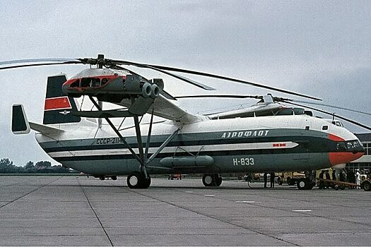 Крупнейший вертолёт в истории: на что был способен советский «Гомер» В-12