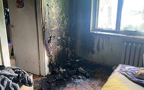 В Железногорске из-за неустановленного извещателя едва не сгорела квартира многодетной семьи