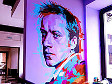 В фойе "Покровка.Театра" открыли фреску режиссера Сергея Арцибашева