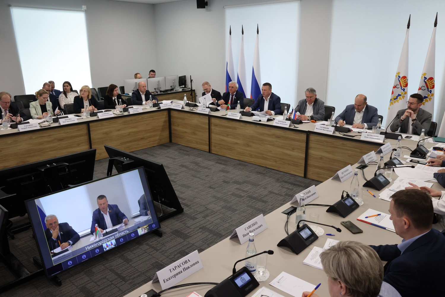 В Нижегородском кремле обсудили подготовку XII Форума регионов России и Беларуси