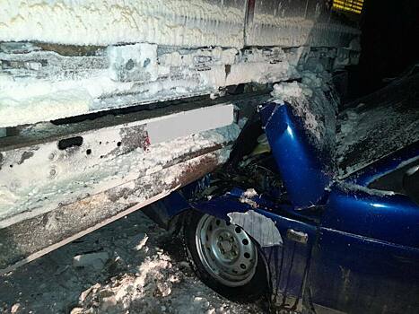 Под Мурашами водитель «десятки» въехал в припаркованный грузовик