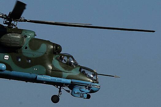 Стало известно о гибели украинского экипажа вертолета Ми-24