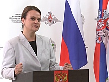 Цивилева обсудила с врачами в госпитале Мандрыка медпомощь бойцам