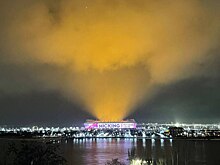 Ростовчане увидели необычное свечение, исходящее из чаши &laquo;Ростов Арены&raquo;