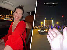 В Петербурге на видео попало, как таксист исполнил мечту девушки, показав мосты