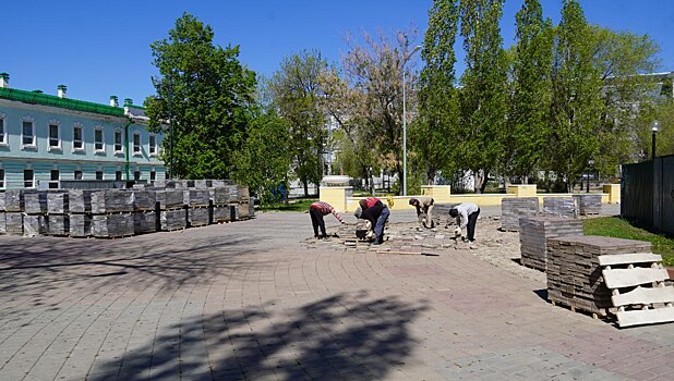 Почти 190 млн рублей направят на благоустройство сквера Ленина в Оренбурге