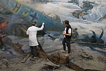 Началась реставрация самого большого художественного полотна России
