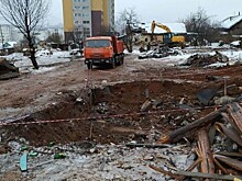 Жители микрорайона ОЦМ рискуют провалиться в ямы, оставленные после сноса домов