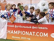 «Чертаново» — победитель 4-го футбольного фестиваля «Чемпионата» U10!