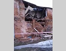 В рязанском Сапожке обрушилась стена памятника культурного наследия – Дома Павловых