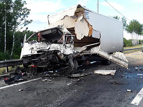 Столкновение фургона с фурой в Вязниковском районе закончилось двумя смертями и многочасовым затором на дороге