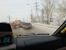 На Императорском мосту образовалась пробка из-за ДТП