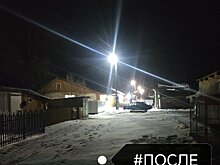 В деревне Гребенки Сунского района восстановили уличное освещение