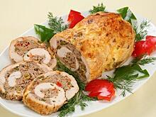 Рулет из индейки: пошаговый рецепт