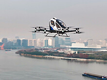 В Шанхае аэротакси за 10 минут способно преодолеть полгорода