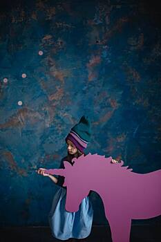 Новогодняя премьера камерного теневого спектакля «Девочка и Единорог» (5+)