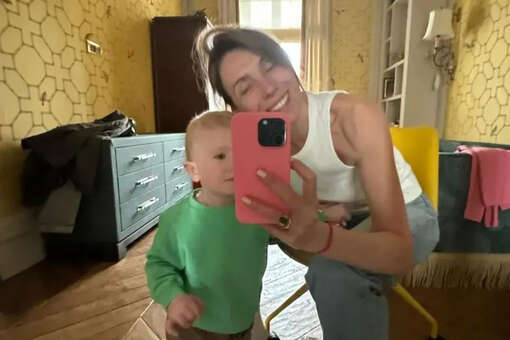Блогерша Светлана Бондарчук поделилась редким фото с сыном