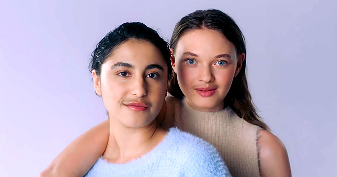Реклама средства для бритья показала девушек с усами на лицах