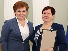 Сорокина наградила рязанских активистов