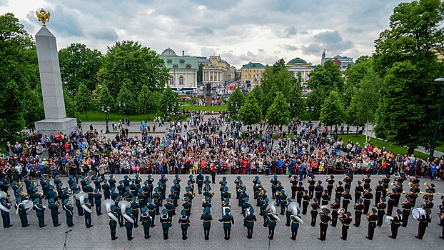 «Военные оркестры в парках» дадут 14 концертов в Москве