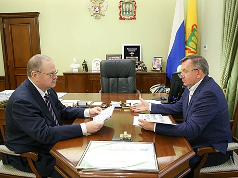 Мельниченко обсудил с Гришаевым результаты работы в сфере дорожного строительства