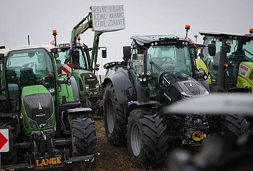 Лидер протестующих немецких фермеров потребовал перемен от власти