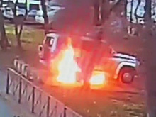 В Подмосковье задержан подросток за поджег автомобиля полиции