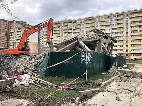 В Анапе на месте снесенного самостроя мэр поручил разбить парковую зону