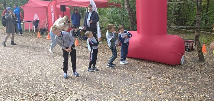 Воспитанники «Астры» поучаствовали в окружных соревнованиях «День бега»