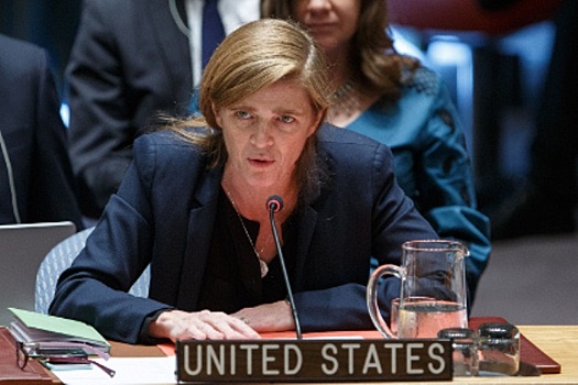 Постоянный представитель США в ООН Саманта Пауэр
