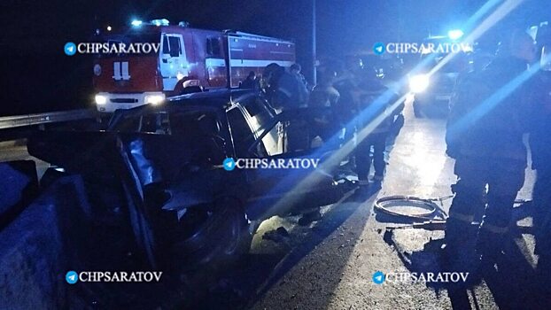 В ДТП под Саратовом пострадали три человека