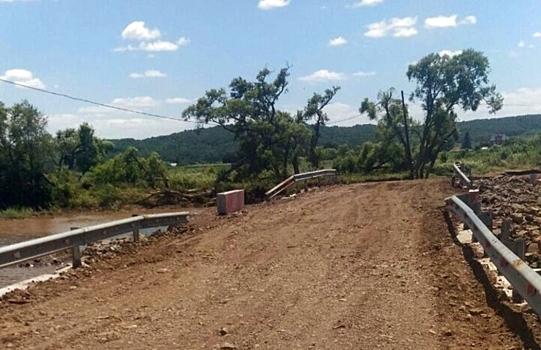 Уровень воды в реках Приморья падает