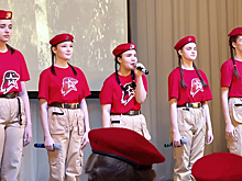 В Ноябрьске прошел первый городской слет юнармейских отрядов. ВИДЕО