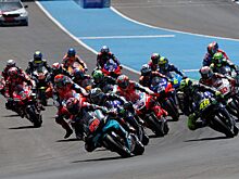 Куартараро выиграл Гран-при Андалусии MotoGP, Росси — третий