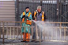 В Нижнем Новгороде началась мойка дорог и тротуаров