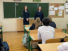 Представитель следственного подразделения приняла участие в общешкольном родительском собрании по теме детской безопасности