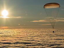 Союз МС-15 возвращает трио 62 экспедиции на Землю
